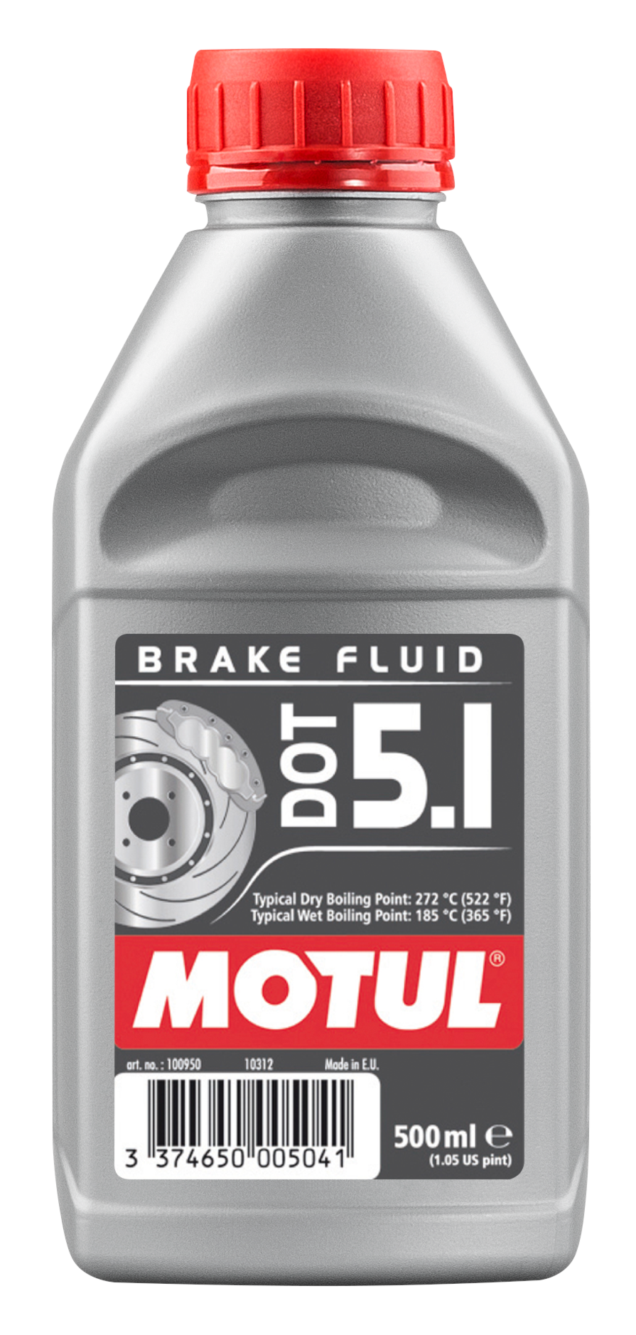 Motul Bromsvätska DOT 5.1 500 ml – Syntetisk bromsvätska för MC och bil