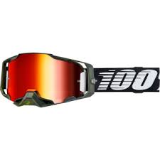 100%  ARMEGA SOLEDAD Crossglasögon Röd - Spegellins