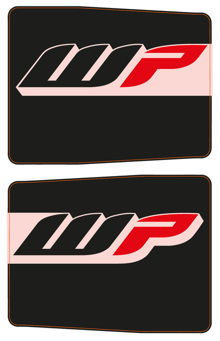 KTM Gaffeldekaler WP, svarta