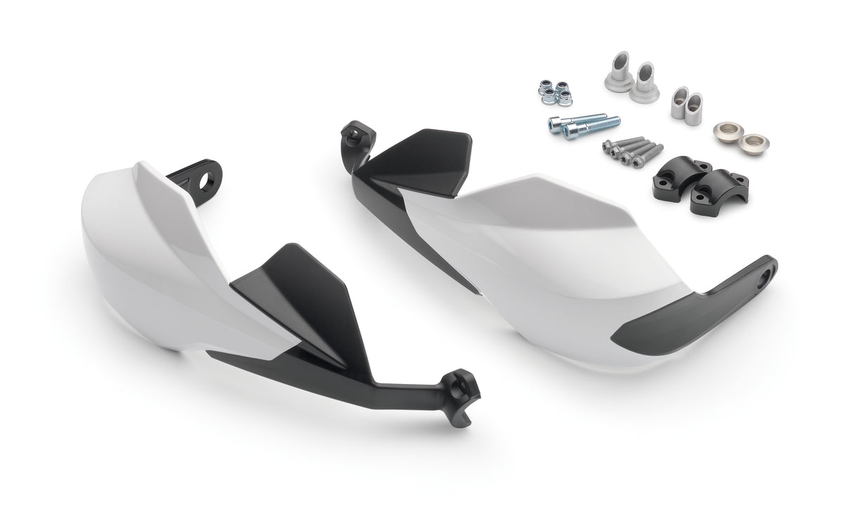 HANDGUARDS CLOSED WHITE HIGH