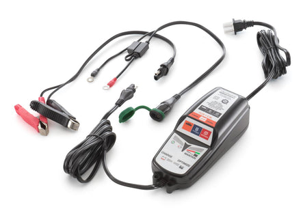 KTM Batteriladdare med testfunktion