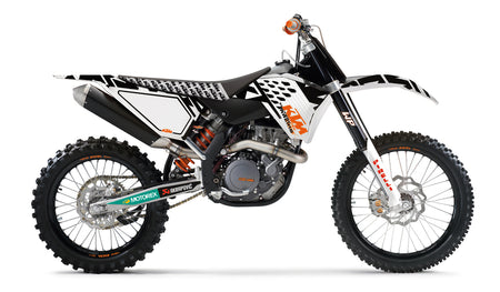KTM Plastdelskit, vitt
