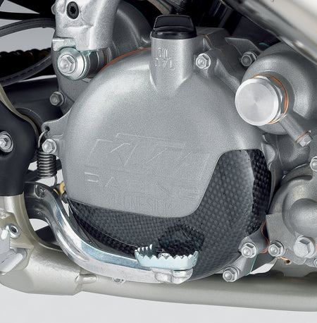 KTM Kopplingslocksskydd kolfiber