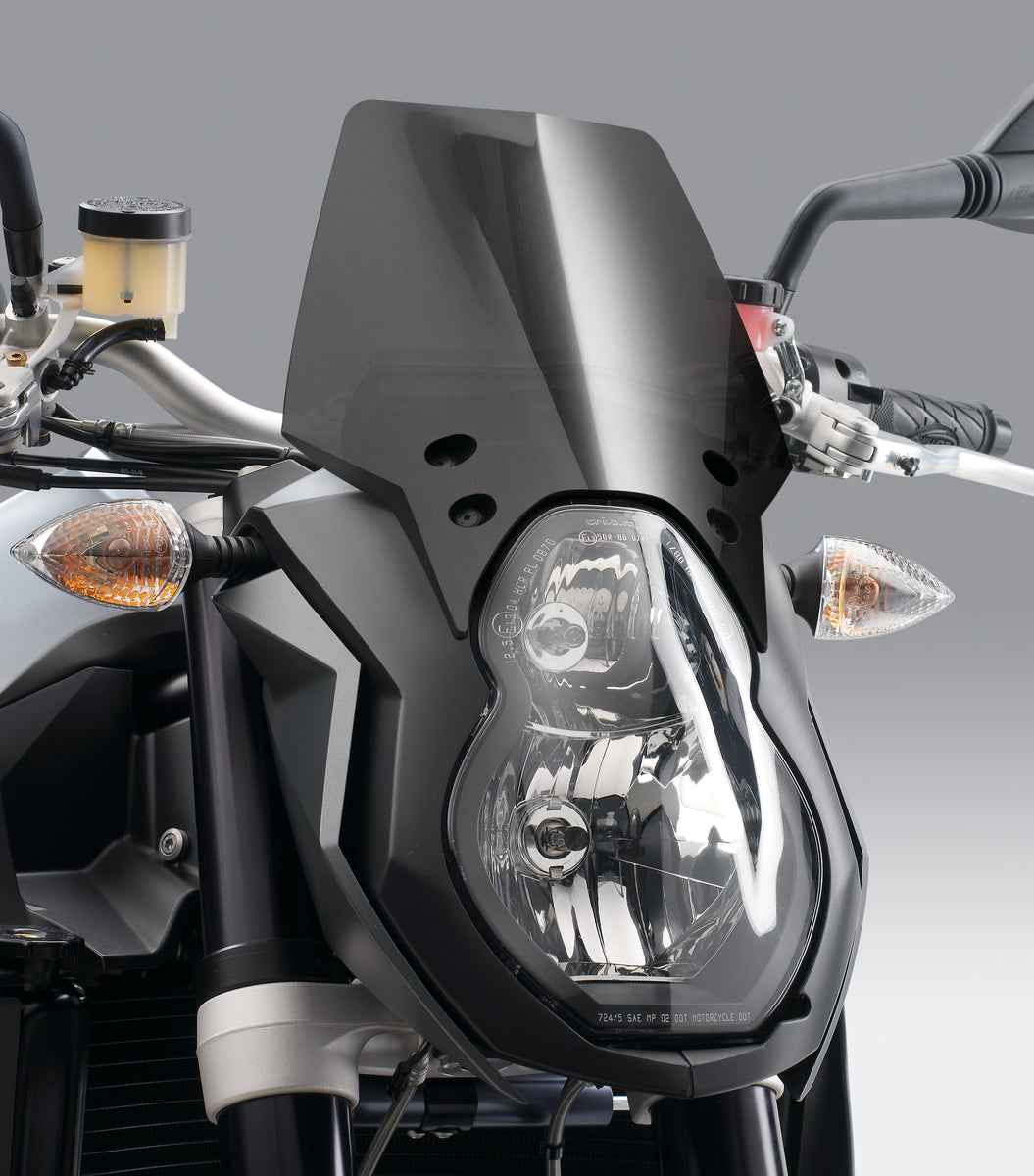 KTM Vindruta, hög