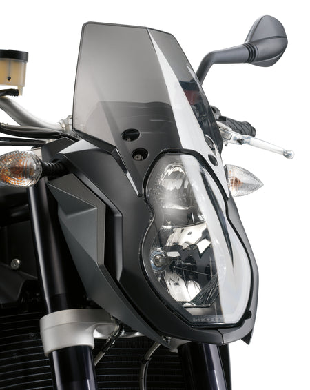 KTM Vindruta, hög