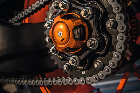 KTM Axelmutterkåpa, komplett