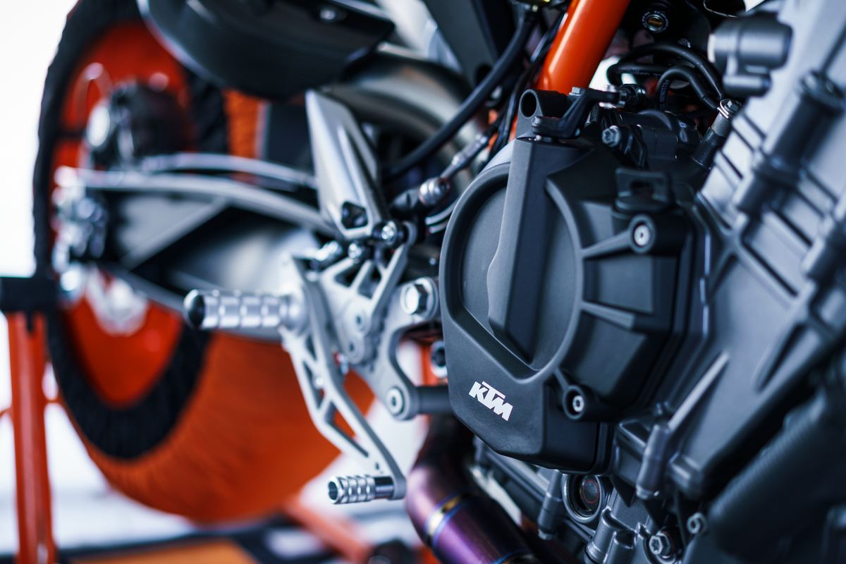 KTM Kopplingslocksskydd