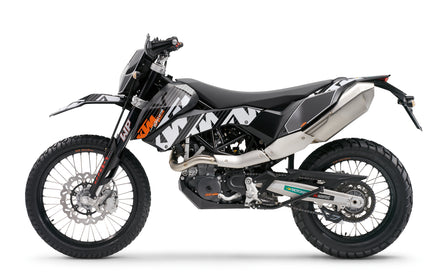 KTM Grafikkit, svart
