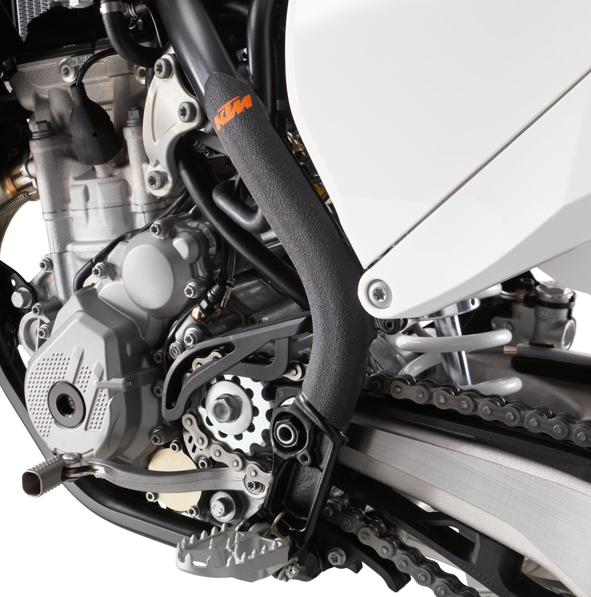 KTM Factory Edition-ramdekaler, svarta