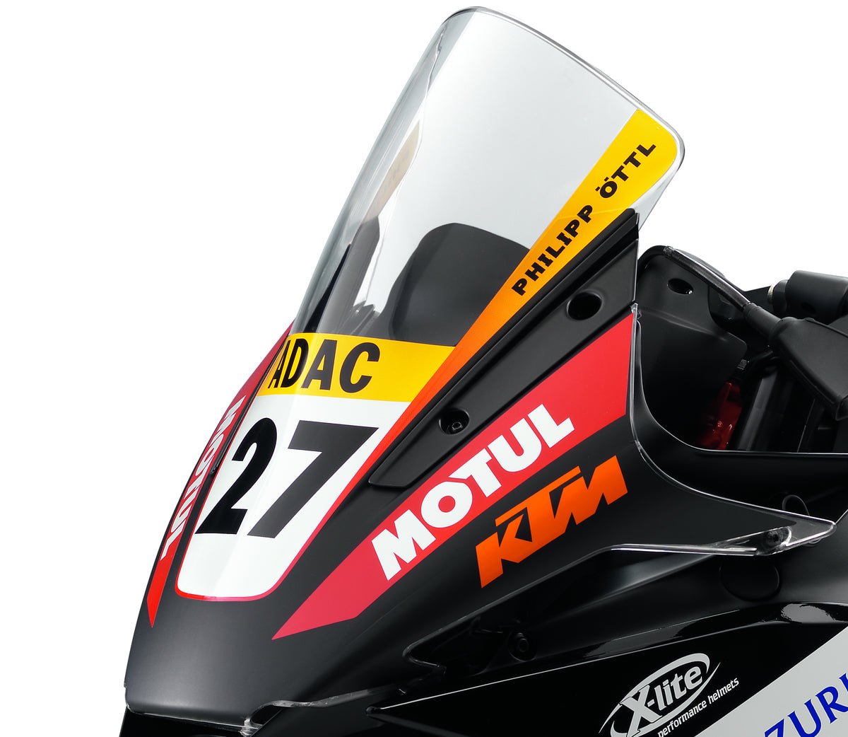 KTM Racingvindruta, komplett