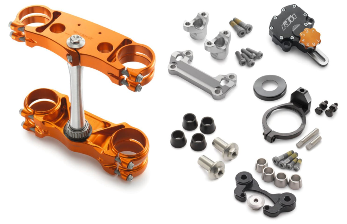 KTM Factory-styrkrona/styrdämparkit