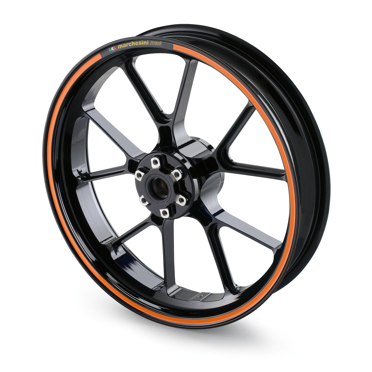 KTM Framhjul RC8 R komplett, svart