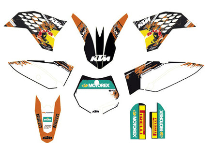 KTM Factory-grafikkit 65