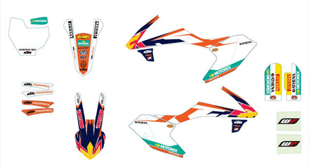 KTM Factory Style-grafikkit