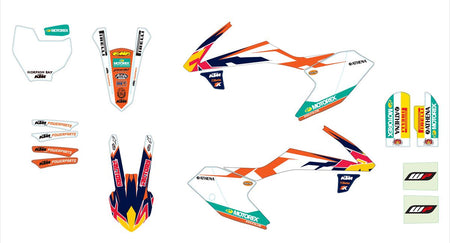 KTM Factory Style-grafikkit