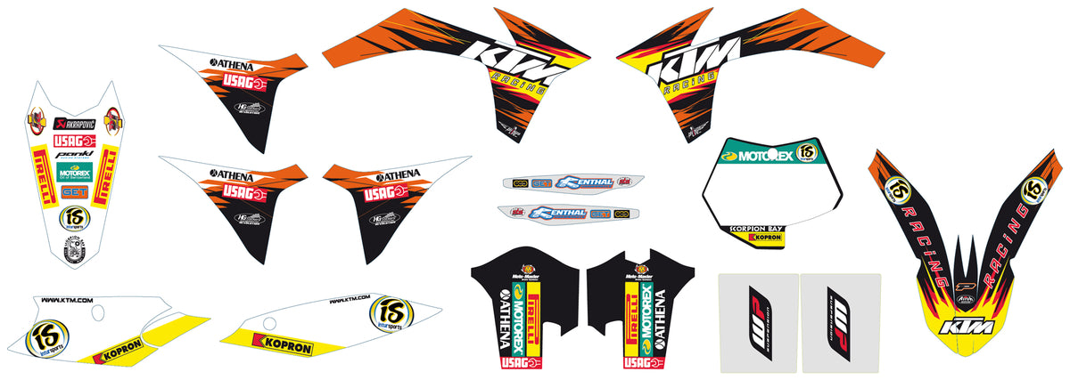 KTM Factory SX-grafikkit