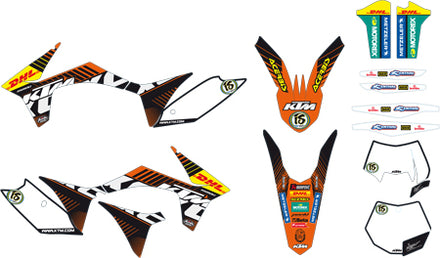 KTM Factory Enduro-grafikkit
