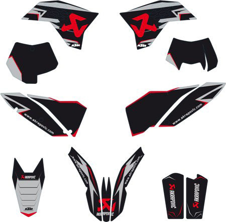 KTM Akrapovič-grafikkit