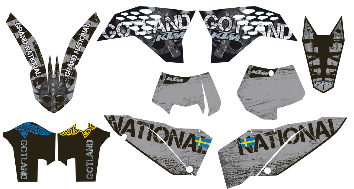 KTM Gotland-grafikkit