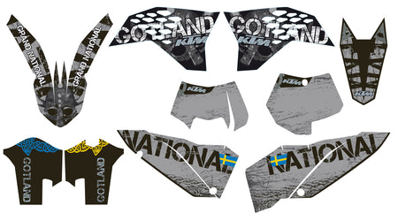 KTM Gotland-grafikkit