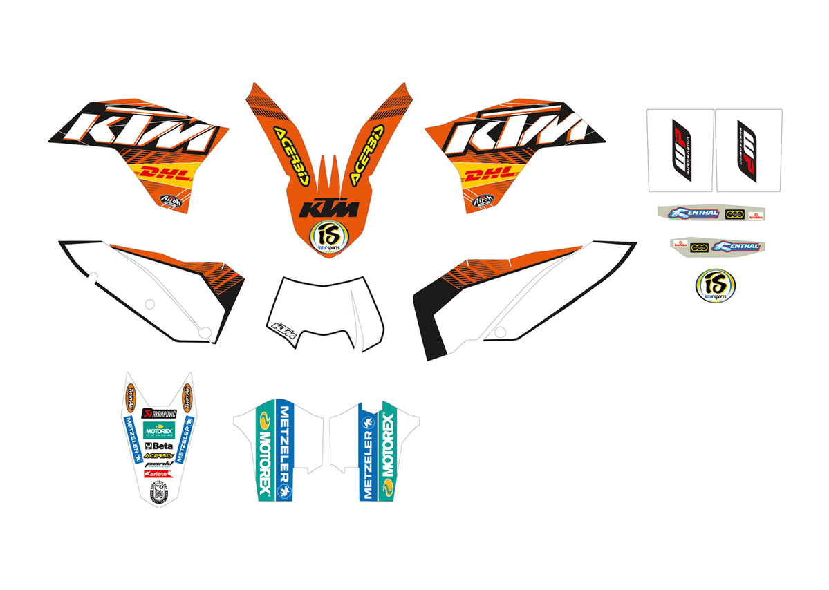 KTM Factory Enduro-grafikkit