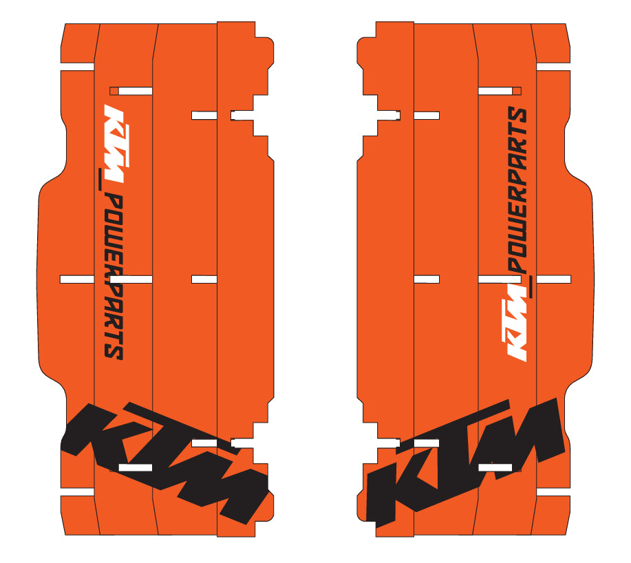 KTM Kylarskyddsdekal