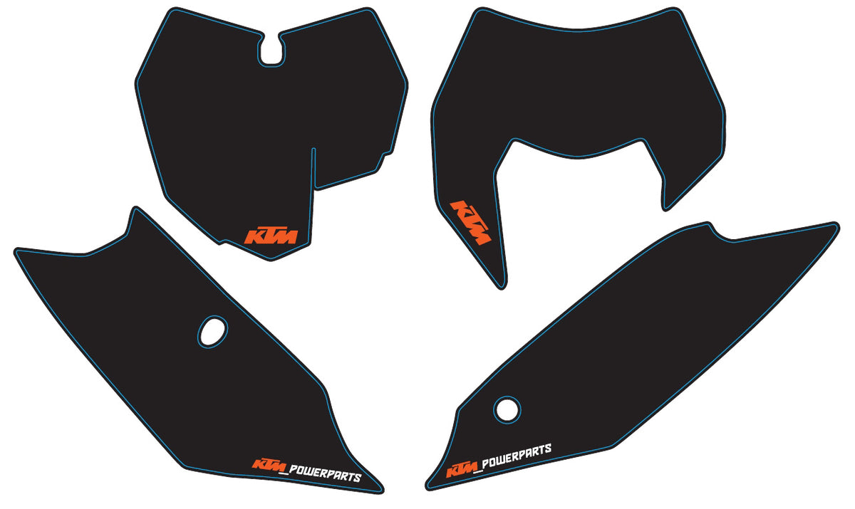 KTM Nummerplåt SX/EXC