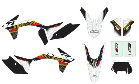 KTM Six Days Germany-grafikkit