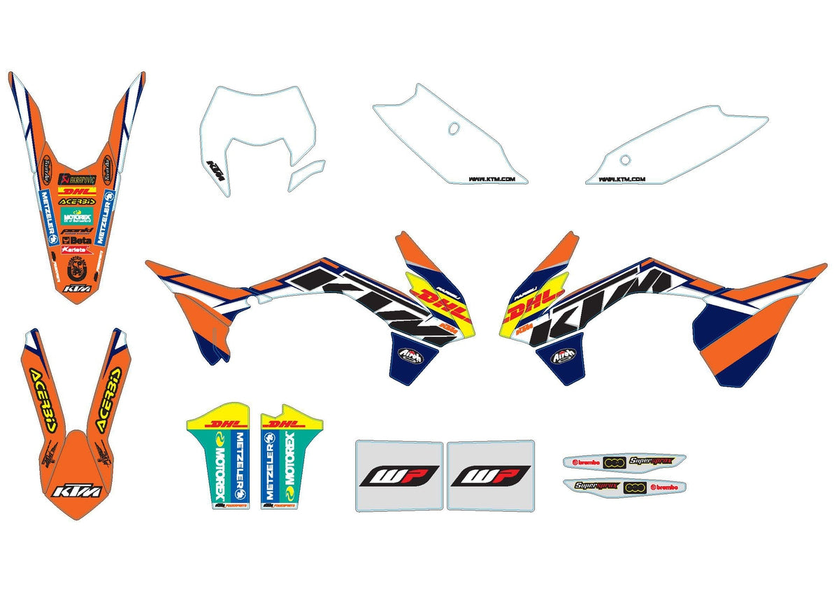 KTM Factory Enduro-grafikkit