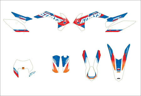 KTM Six Days Slovakia-grafikkit