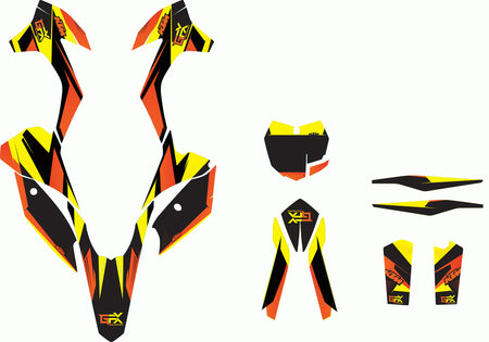 KTM GFX-grafikkit