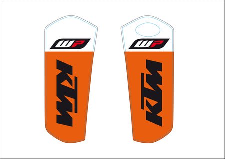 KTM Gaffelskyddsdekaler, set