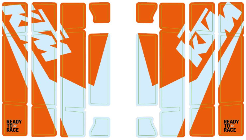 KTM Kylargallerdekaler, kit