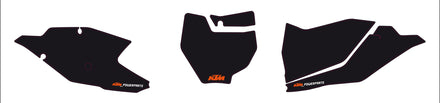KTM Nummerplåtsbakgrunder