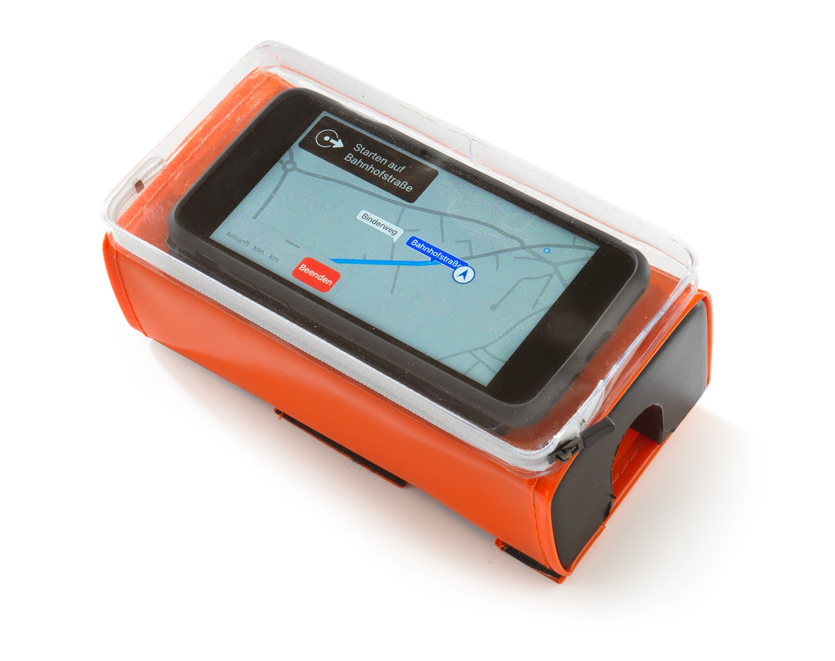 Smartphone handlebar pad