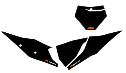 KTM Nummerplåtsbakgrunder