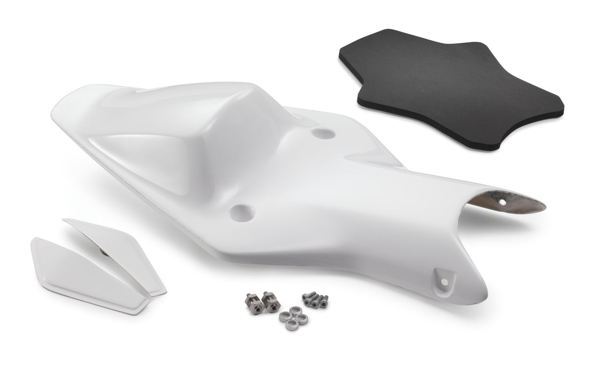 KTM Bakre kåpa glasfiber, komplett
