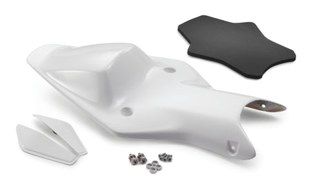 KTM Bakre kåpa glasfiber, komplett