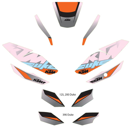 KTM Grafikkit Duke