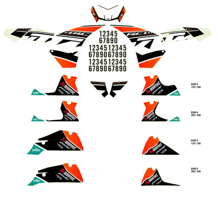 KTM Factory Race-grafikkit