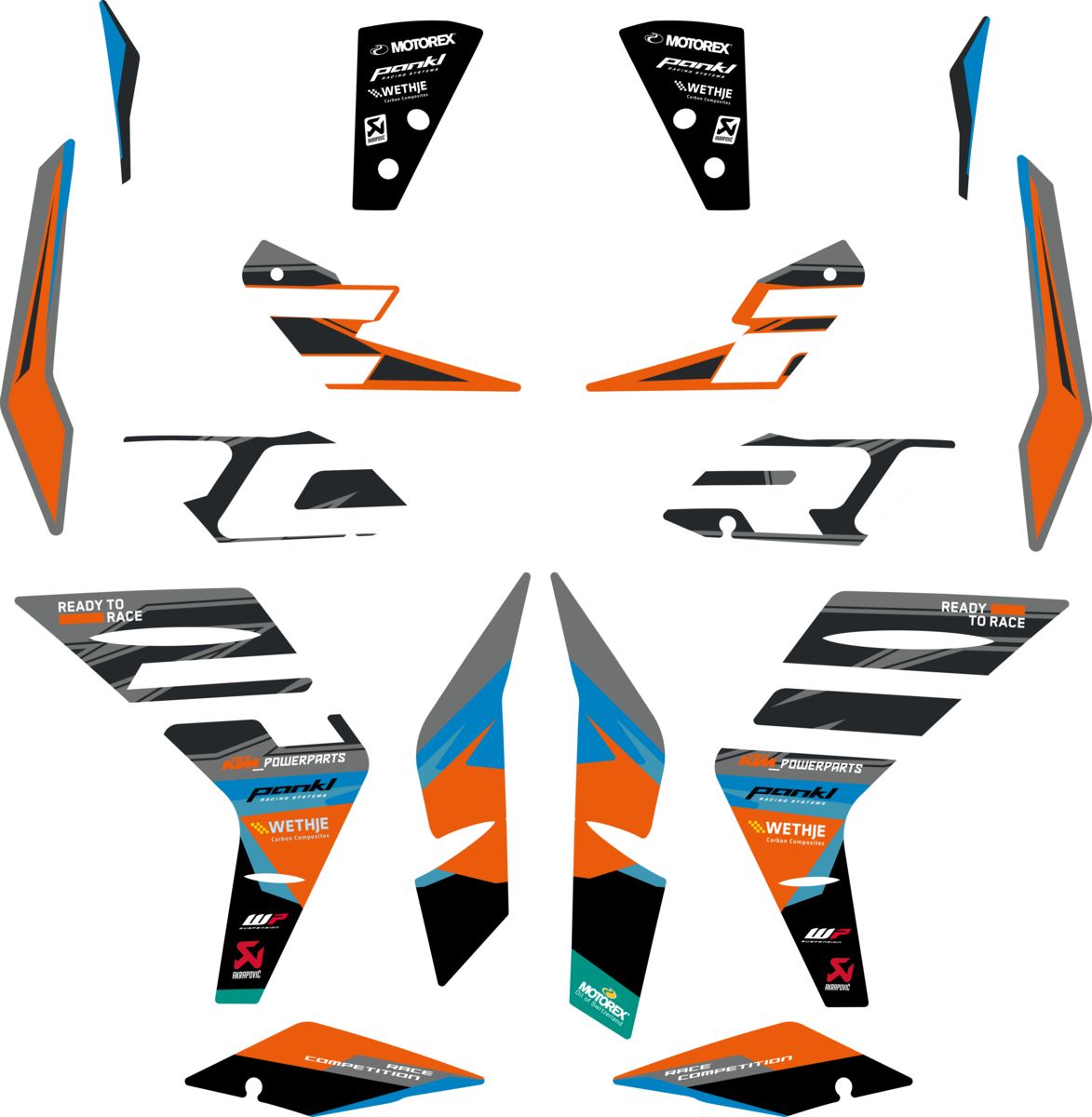 KTM Factory-grafikkit