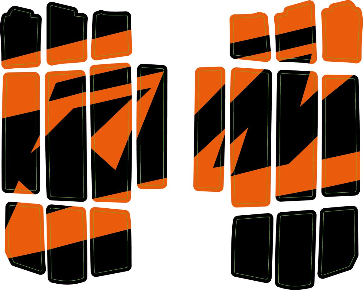 KTM Kylargallerdekaler, kit