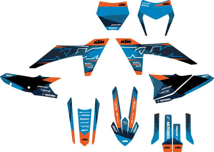 KTM Factory-dekalkit
