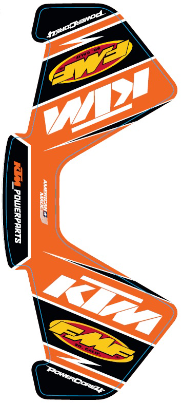KTM FMF Powercore-ersättningswrap